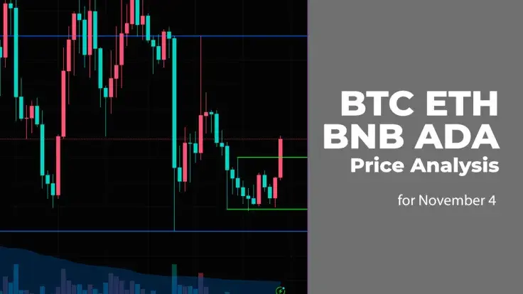 BTC, ETH, BNB and ADA Price Analysis for November 4