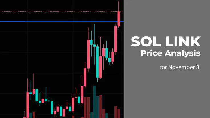 SOL and LINK Price Analysis for November 8