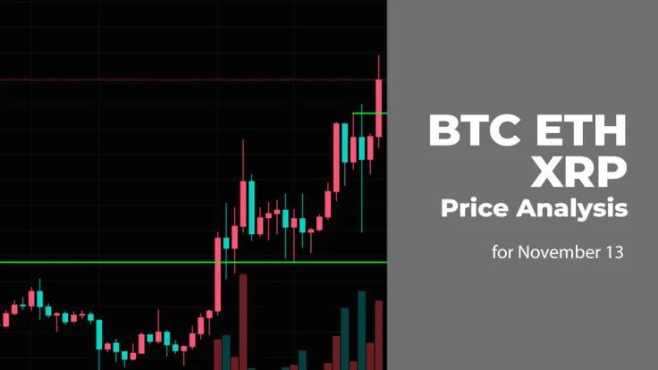 BTC, ETH and XRP Price Analysis for November 13
