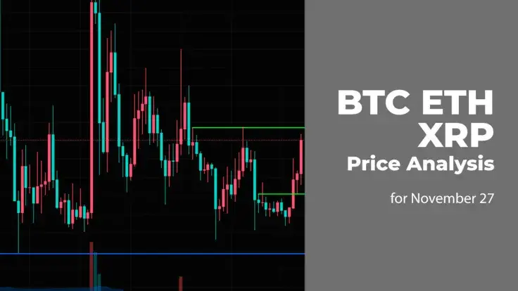 BTC, ETH and XRP Price Analysis for November 27