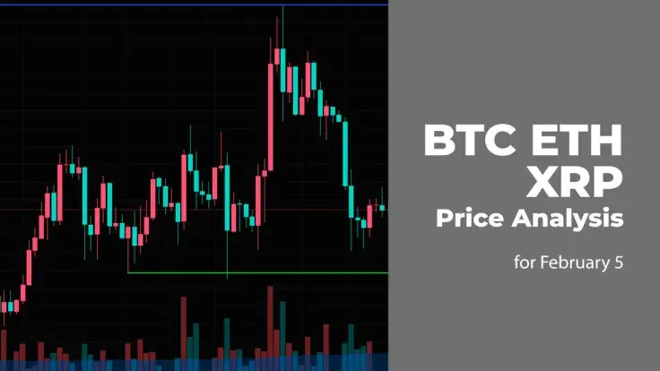 BTC, ETH and XRP Price Analysis for February 5