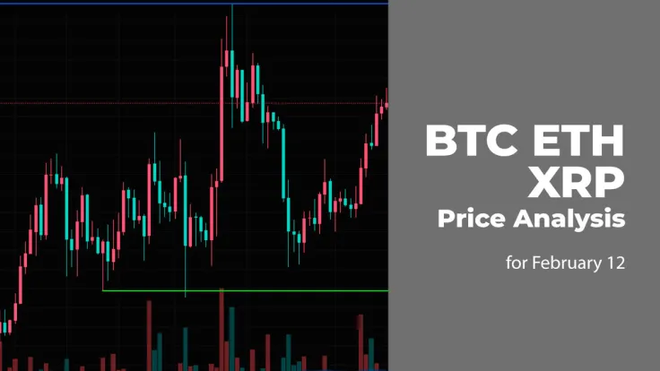 BTC, ETH and XRP Price Prediction for February 12