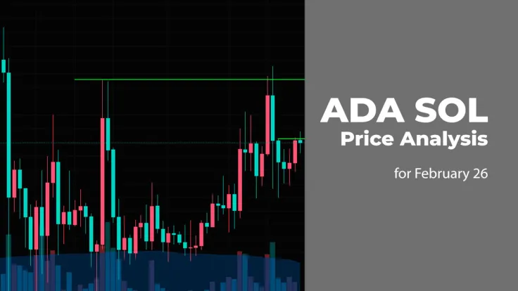 ADA and SOL Price Prediction for February 26