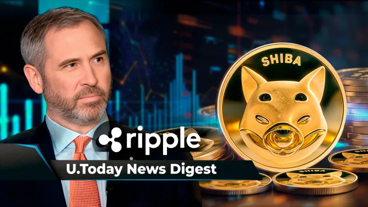 SHIB Scores Listing on Major Solana-Centered Exchange, Ripple Forms Coalition With Crypto Heavyweights, Gabor Gurbacs Notes Bitcoin's 17,400% Surge: Crypto News Digest by U.Today