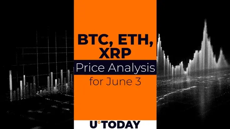 BTC, ETH and XRP Price Prediction for June 3
