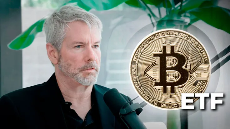 Michael Saylor Reveals Bitcoin ETFs Holding 1 Million BTC