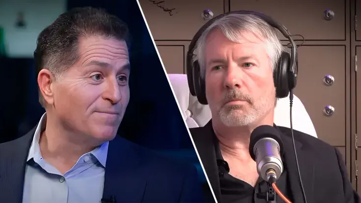 Saylor Reacts to Bitcoin Crushing AI in Billionaire Dell's Poll