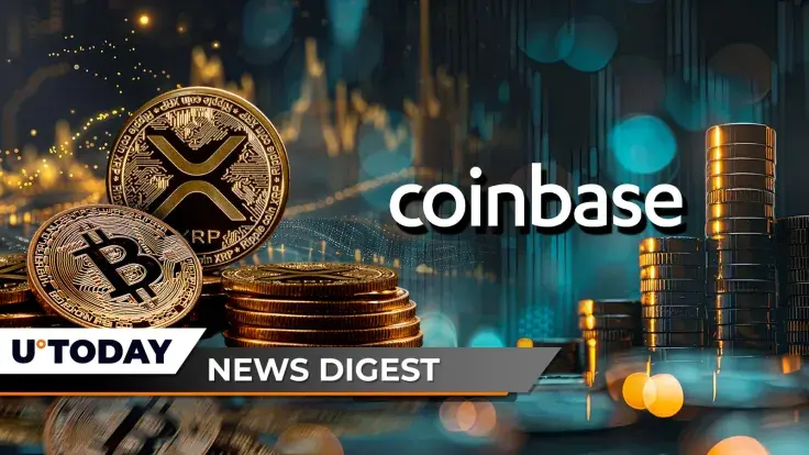 XRP Could be on Verge of 'Huge Squeeze' Against Bitcoin, Coinbase Announces New Listing, Binance XRP Reserves Drop to 2.78 Billion: Crypto News Digest by U.Today