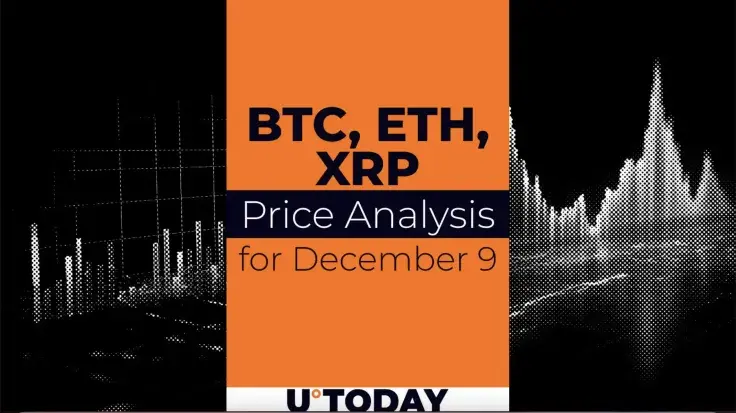 BTC, ETH and XRP Price Prediction for December 9