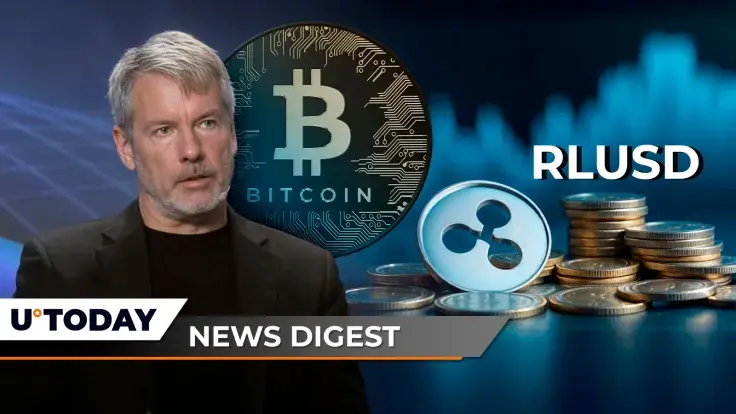 Michael Saylor Announces $299 Million 'Bitcoin Gift' to MSTR Holders, RLUSD Stablecoin Gets Listed on Major Exchange, Shibarium Hits Epic Transaction Milestone on Christmas: Crypto News Digest by U.Today