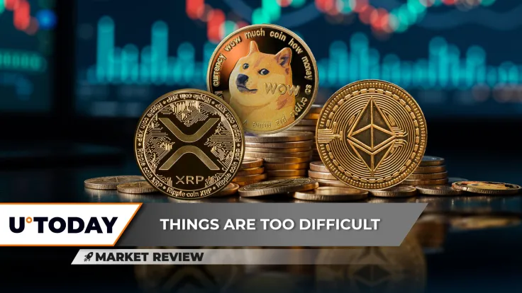 XRP's $2.50 Price Breakout Still Questionable, Dogecoin (DOGE) Hits Major Support Again, Ethereum (ETH) Not Okay