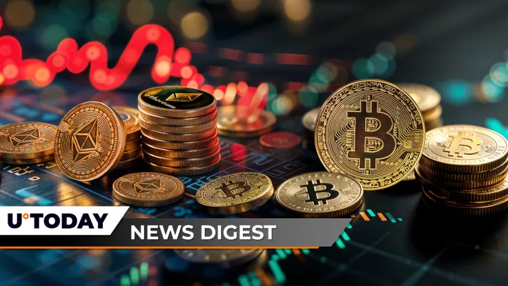 Ethereum OG Capitulates With Massive Sale, 85% of Bitcoin Holders in Profit Despite Recent Price Plunge, 71,190,773 Million Dogecoin in 24 Hours: Crypto News Digest by U.Today