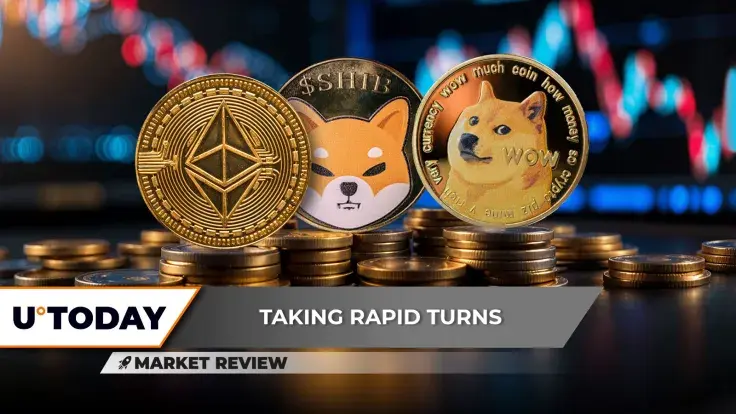 Ethereum (ETH) Volume Explosion, Shiba Inu (SHIB) Skyrocketing Brutally Ended, Dogecoin (DOGE): Is $0.20 Still Possible?