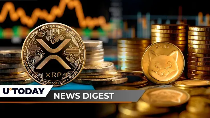 XRP to Get Major Institutional Adoption Boost in Asia, 21,000,000,000,000 Shiba Inu Support Is Born, Dogecoin Breaks into Top 8 of Crypto Market: Crypto News Digest by U.Today