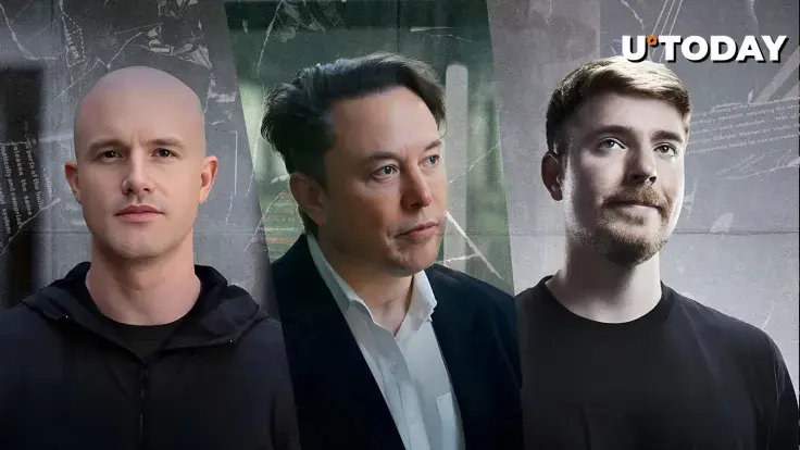 'I Love Bitcoin, But': Coinbase CEO Reacts to US Debt; MrBeast and Elon Musk Respond