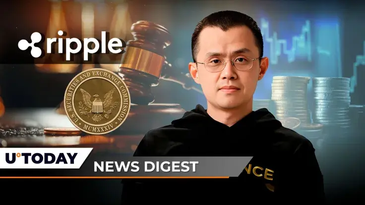Pro-XRP Lawyer Ends Speculation on Ripple v. SEC Final Verdict Delay, Binance's CZ Says Everything Is Dip Before ATH, Peter Brandt Issues Epic XRP Price Prediction: Crypto News Digest by U.Today