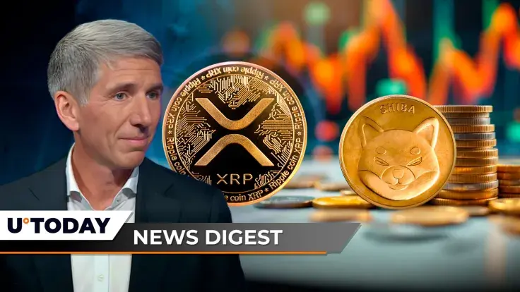 Bitwise CIO Names Key Reason Behind XRP's Success, 30,490,000,000,000 SHIB Activated Amid $687 Million Market Sell-Off: Crypto News Digest by U.Today