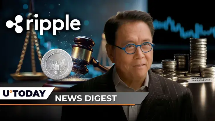 Ripple Ends Legal Fight With SEC, 'Rich Dad Poor Dad' Author Says This Asset Will Explode in July, Strategy CEO Goes on MSTR Selling Spree: Crypto News Digest by U.Today
