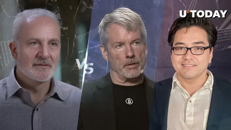Main Bitcoin Critic Peter Schiff Gives Epic Response to Tom Lee and Michael Saylor