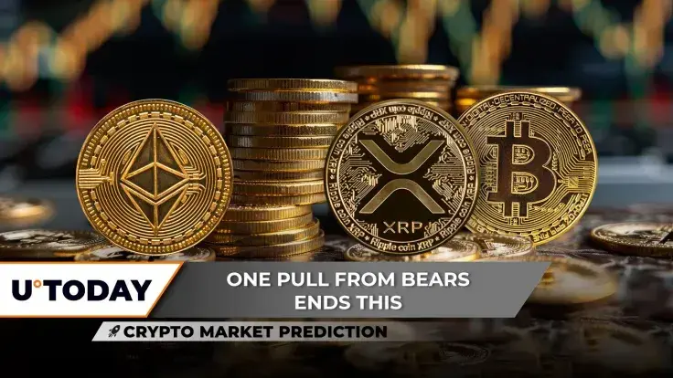Crypto Market Prediction: XRP to Try $5 Jump, Ethereum (ETH) Begins $5,000 Journey, Bitcoin (BTC) to Stop Before $115,000?