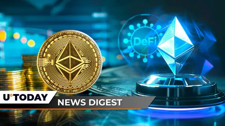 $500 Million in ETH Positions Liquidated, Ether Futures OI Loses $3 Billion, Ethereum to Benefit from Low-Risk DeFi: Ethereum News Recap
