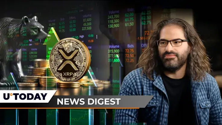 Ripple CTO Resigns, XRP Bear Destroyed After Massive Short, Bitcoin (BTC) Price to $150,000 — Crypto News Digest