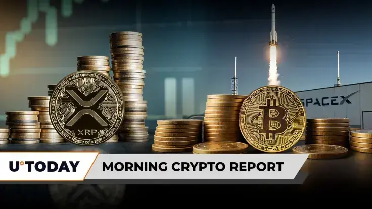 Morning Crypto Report: Bitcoin Dangerous at $108,000, XRP Retail Hysteria Fuels $2.50 Rally, Elon Musk's SpaceX Moves $268 Million BTC