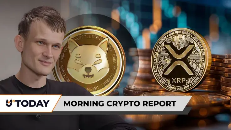 Morning Crypto Report: $2 XRP Anomaly Right Now, $1.18 Billion Satoshi-Era Bitcoin Risk Emerges, Vitalik Buterin Breaks Silence on Shiba Inu (SHIB)