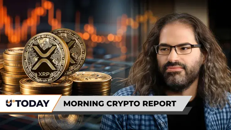 Morning Crypto Report: Death Cross Puts $2 XRP at Risk, Ripple CTO Warns About Crypto Wallets Scam, Bitcoin Hits 700% Liquidation Imbalance