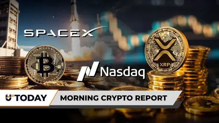 Morning Crypto Report: Elon Musk's SpaceX Resumes Strange Bitcoin Activity, XRP Ticker Debuts on Nasdaq, US-China Talks Trigger $824,470,000 Crypto Liquidations