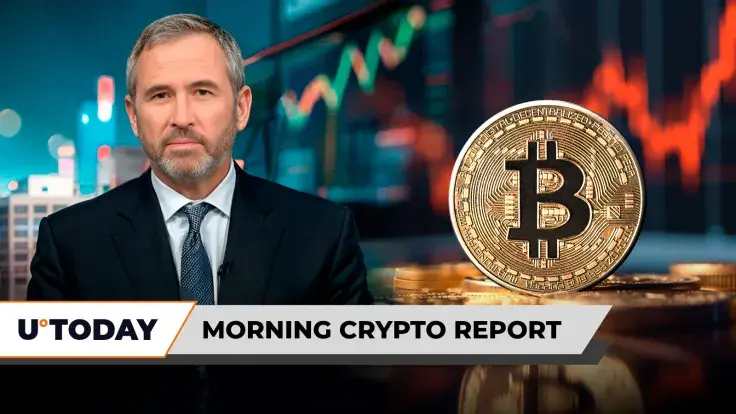 Morning Crypto Report: Ripple CEO and $1 Trillion Stablecoin Boom, Bitcoin Struggles at $121,800, Shiba Inu Meme Coin Faces 2025 Bottom Risk