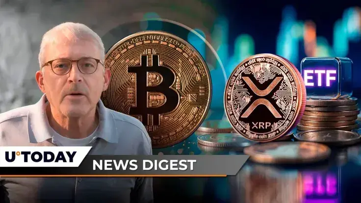 Peter Brandt Sounds Alarm on Bitcoin (BTC), New XRP ETF with 3x Leverage Proposed, Cardano Founder Predicts Shift in Altcoin Season — Crypto News Digest