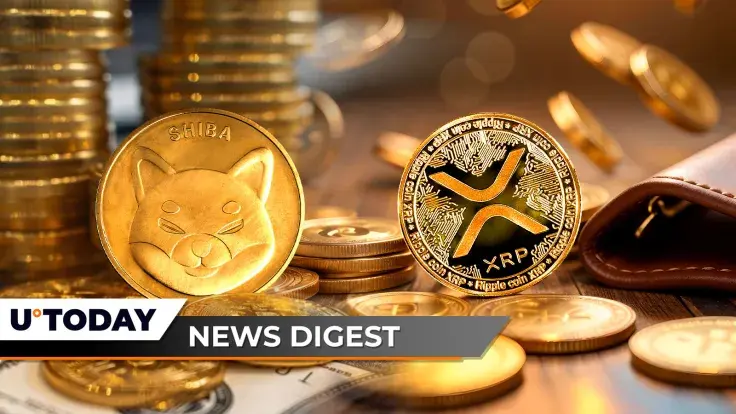 Ripple Receives Mysterious $173 Million XRP Transfer, Shiba Inu (SHIB) $0.00001 Sell-Off May Start Soon, Forget Bitcoin (BTC) 4-Year Cycle — Crypto News Digest