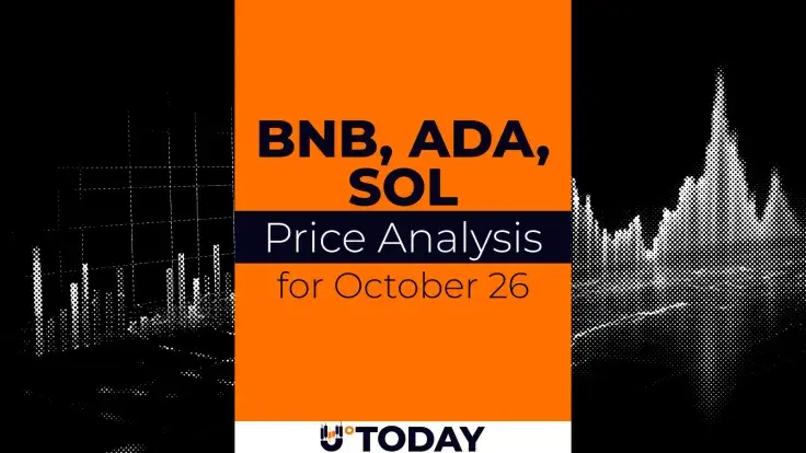 BNB, ADA and SOL Price Analysis for October 26