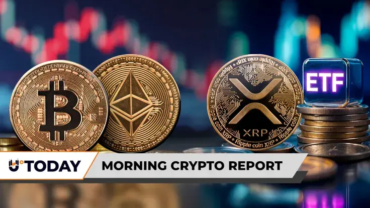 Morning Crypto Report: Bitcoin and Ethereum Lose $800 Million in One Day, Unique XRP ETF Secures Key Listing, $150,000 BTC Is Real in 2025: Bitwise