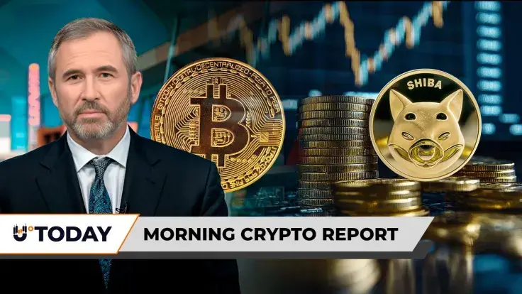 Morning Crypto Report: Ripple CEO Reveals When $180,000 for Bitcoin, XRP at $2.20 Not Bull Trap: Bollinger Bands, Shiba Inu (SHIB) Ready to Delete Zero