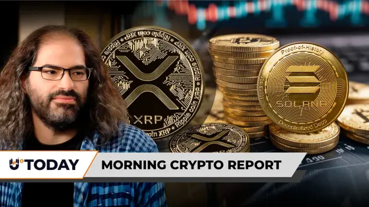 Morning Crypto Report: Ripple CTO Says XRP Holdings Are Undervalued, Andrew Tate Declares He's 'Huge on Bitcoin,' Solana Drops Rare XRP Mention