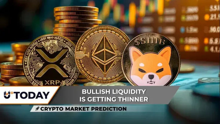 Crypto Market Prediction: XRP's Engines Are Hot Enough for a Rally, Ethereum (ETH): One More Price Surge Attempt, Shiba Inu (SHIB) Does Not Want to Stop at $0.000008