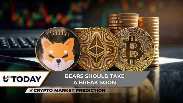 Crypto Market Prediction: Shiba Inu (SHIB) 50% Downtrend Should End, Ethereum (ETH) Mini-Death Cross Is Nothing, Bitcoin $80,000 Drop: Flip or Flop?