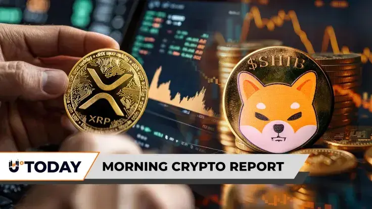 Morning Crypto Report: XRP's $589 Conspiracy Hits Times Square, Bitcoin Has 3 Days to Unlock 40% Rally, Shiba Inu (SHIB) Targets Zero Cut in January