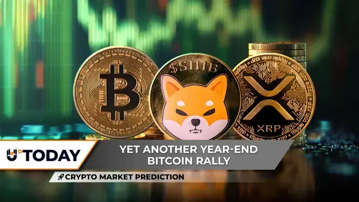 Crypto Market Prediction: Shiba Inu's (SHIB) First Big Test in 2026, Bitcoin (BTC) Enters Year-End Rally Again, XRP $2 Is Target Again