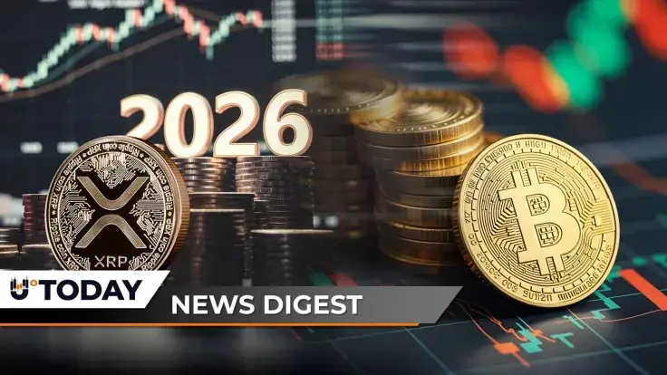 CNBC Names XRP ‘Breakout Trade’ of 2026, Bitcoin (BTC) Price Erases Latest Gains, Cardano (ADA) Sees 25,084% Surge in Activity — Crypto News Digest