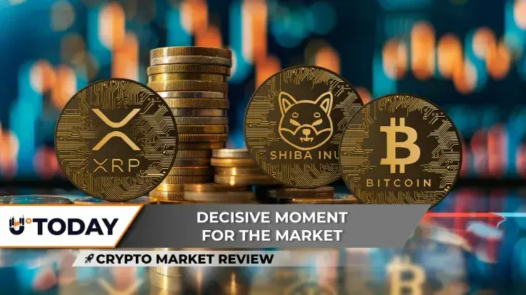 U.Today Crypto Review: XRP Prints Double Bottom, Shiba Inu (SHIB) Uptrend Available, Bitcoin (BTC) 'Now or Never' Price Moment
