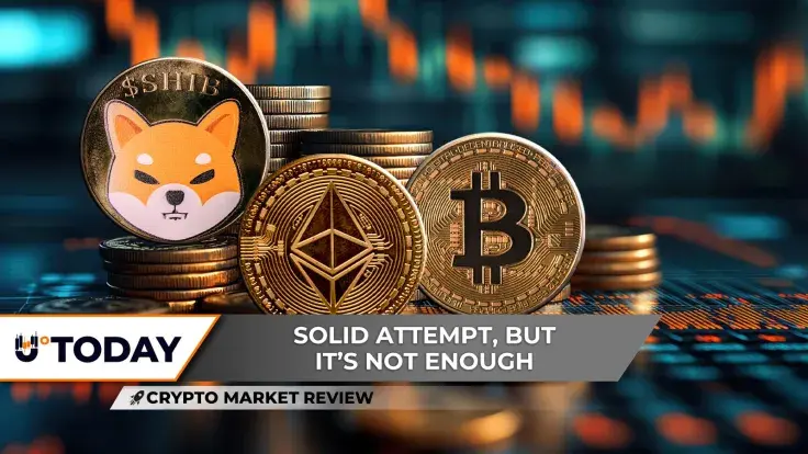 Crypto Market Review: Shiba Inu (SHIB) Recovery Ends Abruptly, Ethereum (ETH) Uptrend Is In, Is Bitcoin (BTC) Close to Breaking $70,000?