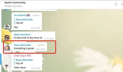 APL team has initiated a massive dump