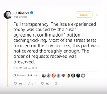 The Binance-Tron Masonic conspiracy – assumed or real?