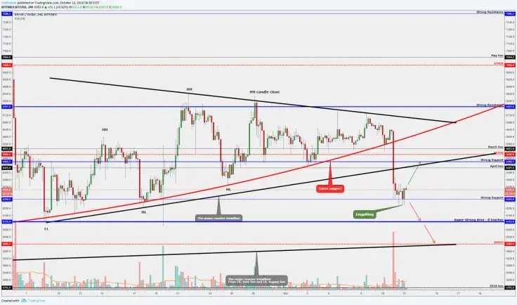 Looks like Bitcoin has found some sort of support