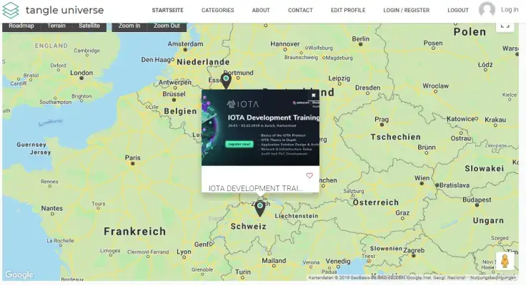 IOTA map