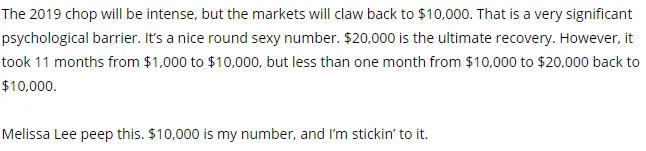 Bitcoin (BTC) Price Predicted to Hit $10,000 in 2019 by BitMEX CEO Arthur Hayes