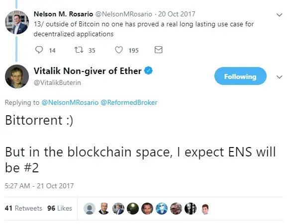 Vitalik Buterin Calls BitTorrent “Megatime Success”, Gets Complimented by Justin Sun
